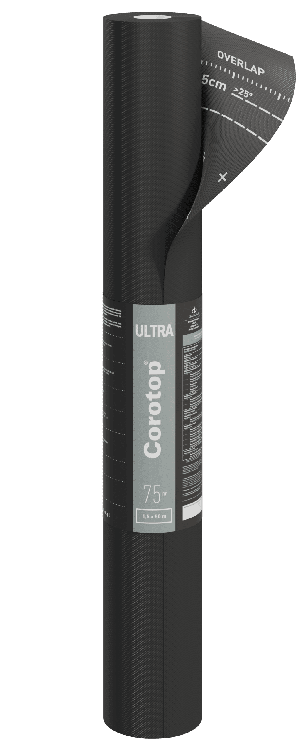 Ultra 220g/m² Pluss (med limstriper) til skifer og u-falset tegl - Bilde 2