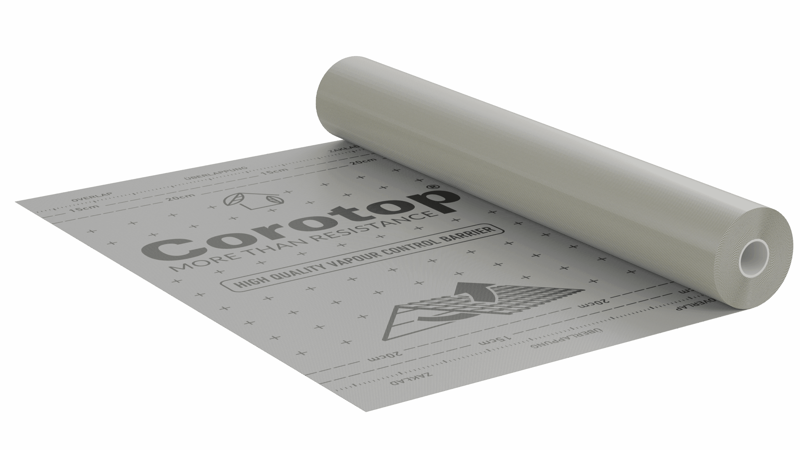 Corotop Metallic – Reflekterende Dampbrems med isolerende effekt - Bilde 2