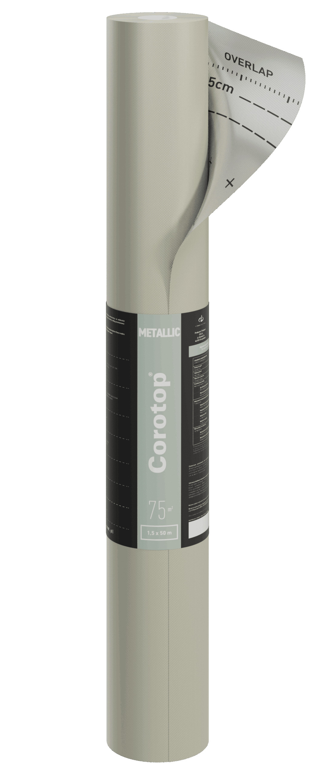 Corotop Metallic – Reflekterende Dampbrems med isolerende effekt - Bilde 3