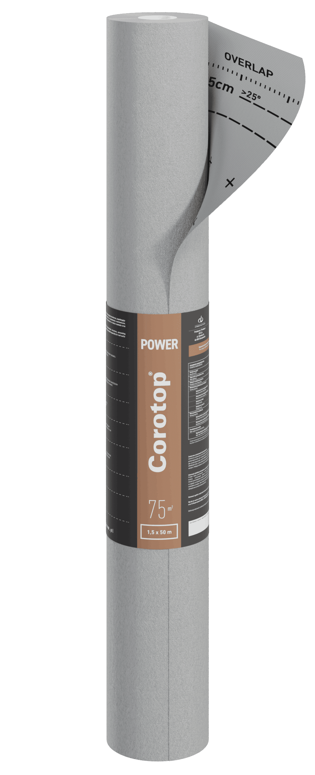Corotop Power 250g/m² Pluss (med limstriper og kondensfilt) - Bilde 3
