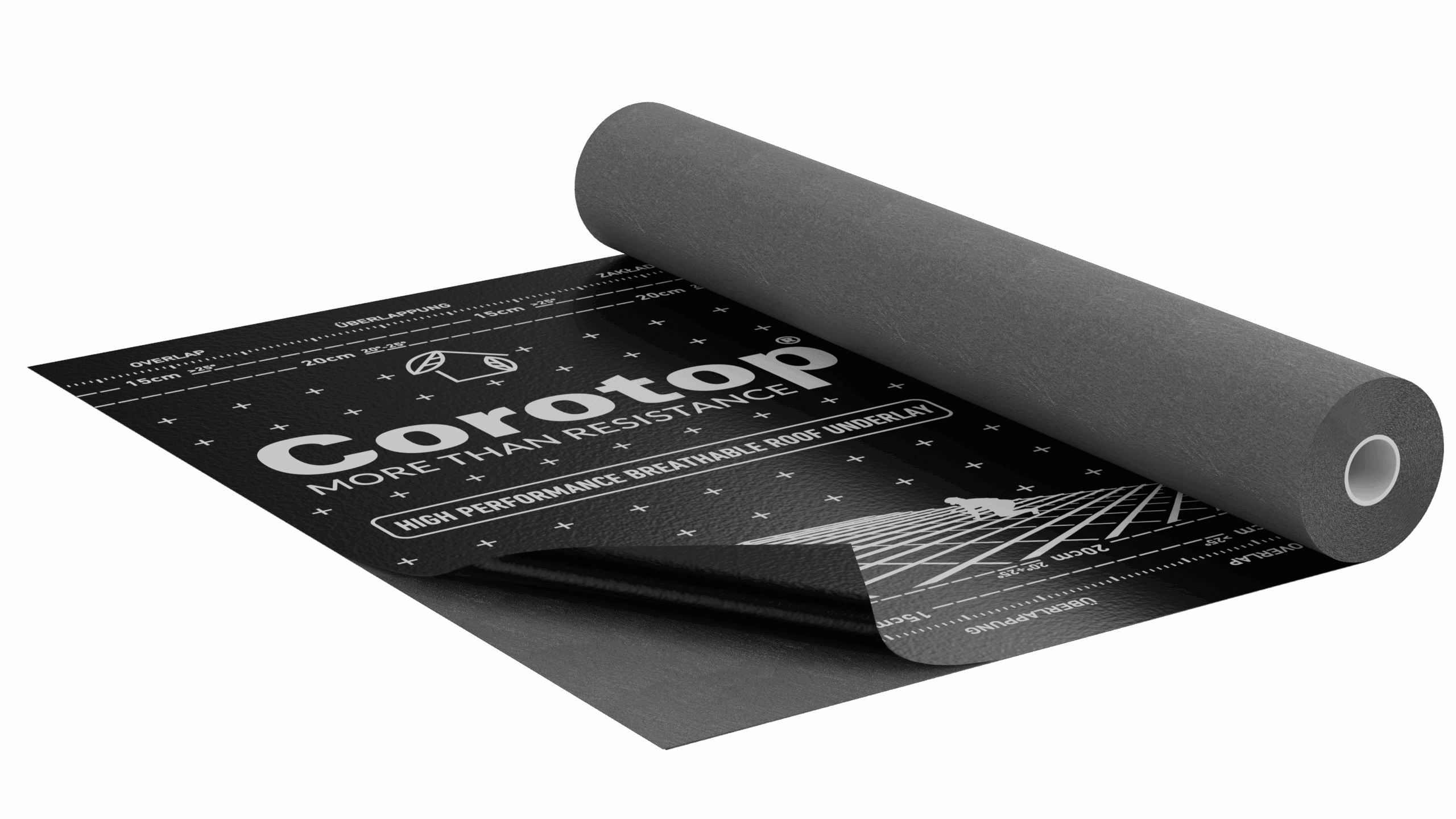 Corotop X-Tream 200g/m2 Pluss (med limstriper) - Brannhemmende - Bilde 2