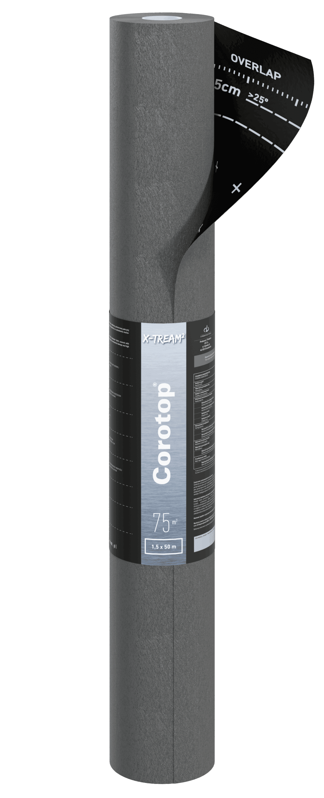 Corotop X-Tream 200g/m2 Pluss (med limstriper) - Brannhemmende - Bilde 4