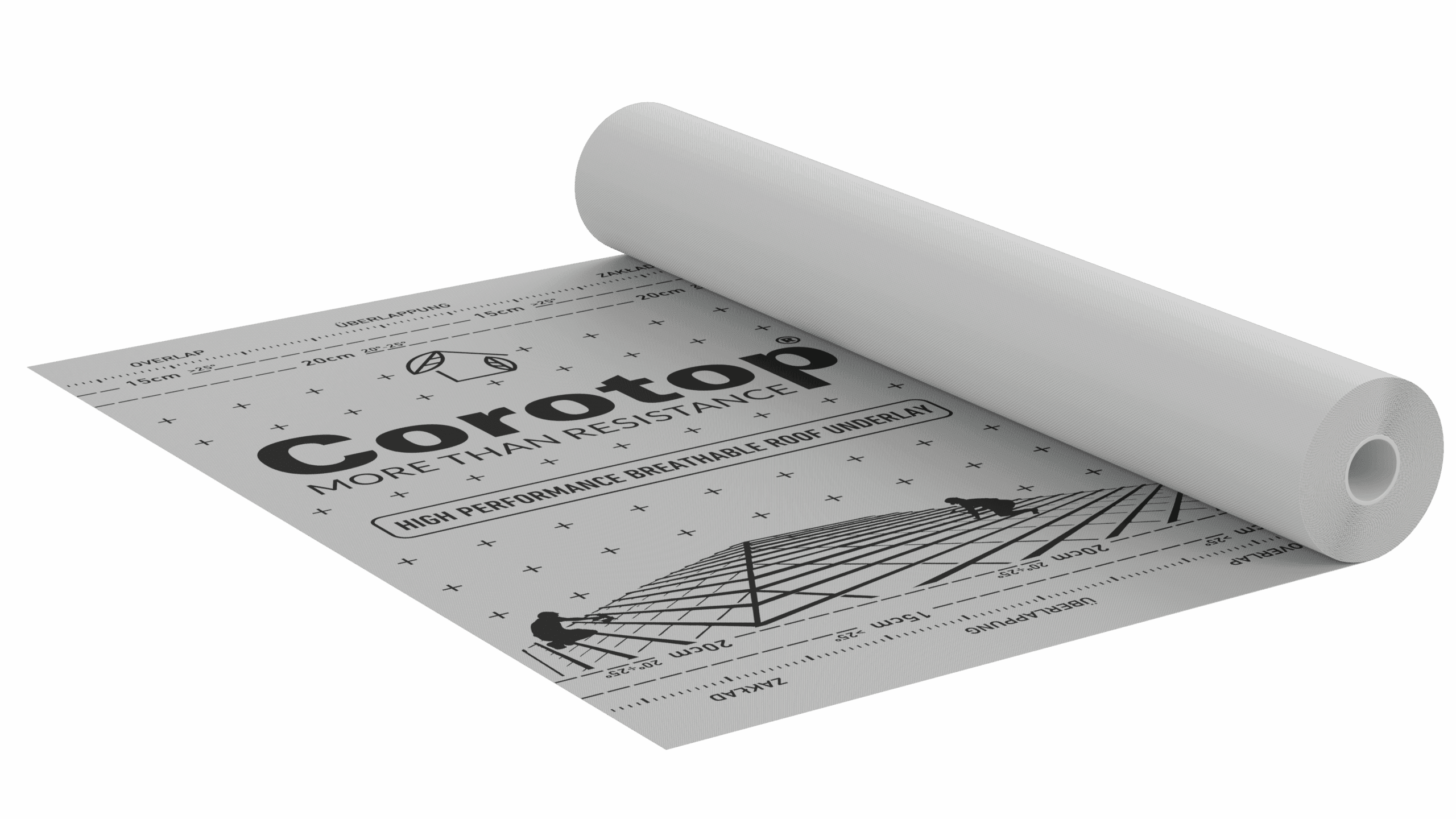 CoroVin 100g/m² - Vindsperre 1-lags produkt (uten limstriper) - Bilde 2