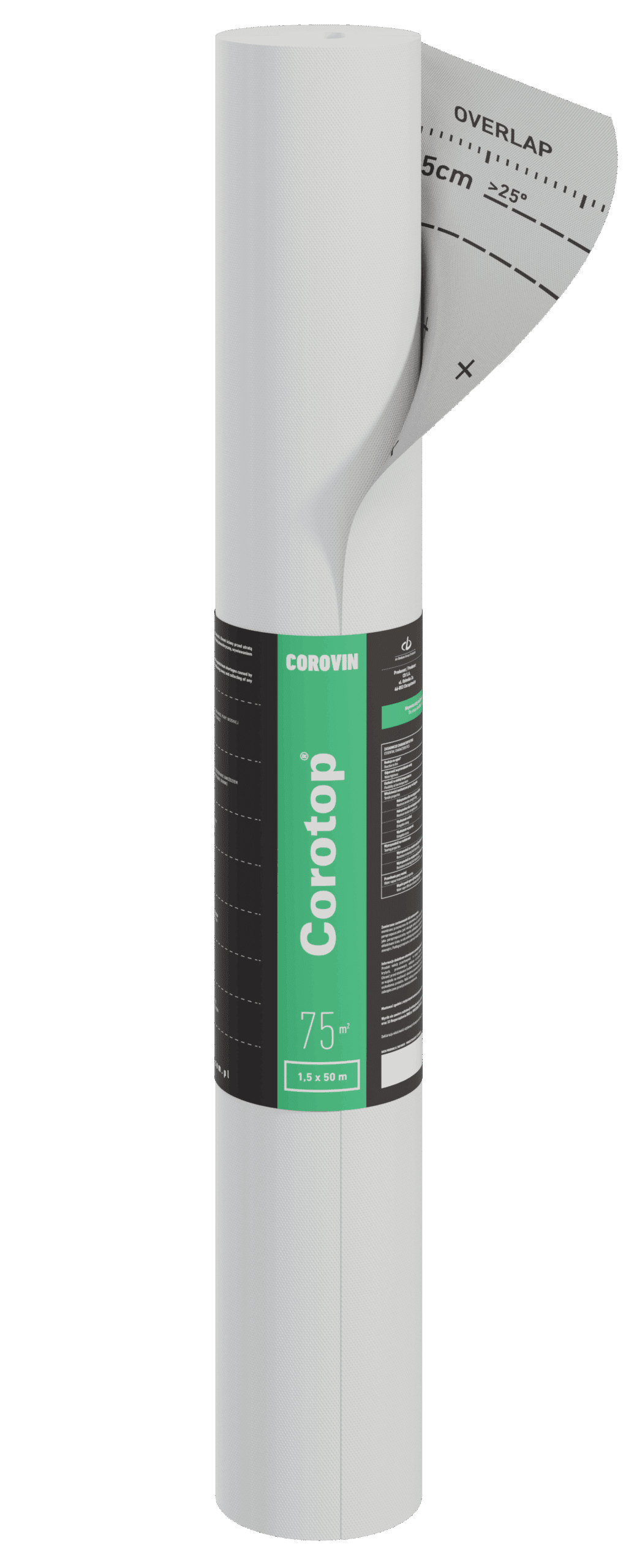 CoroVin 100g/m² - Vindsperre 1-lags produkt (uten limstriper) - Bilde 3