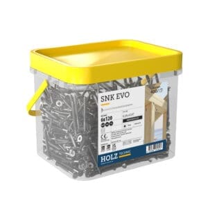 BØTTE MED TRESKRUER 6x120mm EVO C4 (400 stykk)