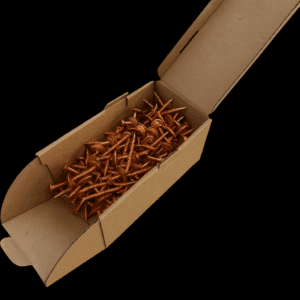 Møneskruer 4,5 x 80 mm TX20, kobber - 100 stykk