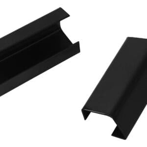 Koblingsbeslag for gittergelender SORT - snøfangerdel