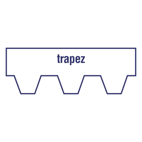 NEXLER Takshingel Trapez – SORT (80 eks. mva pr. kvm) - Bilde 3