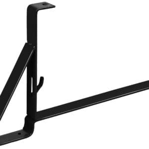 Konsoll til snøfanger for taksteinsplater SORT- BD350/30 (15 cm)