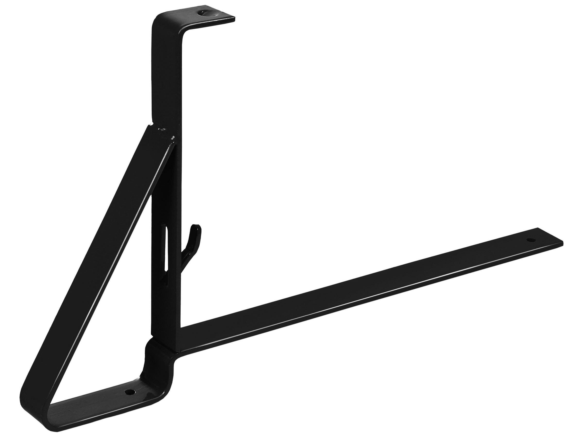 Konsoll til snøfanger for taksteinsplater SORT- BD350/30 (15 cm)